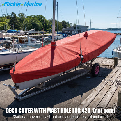 Colorful Sailboat Cover for 420