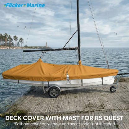 Colorful Sailboat Cover for RS Quest