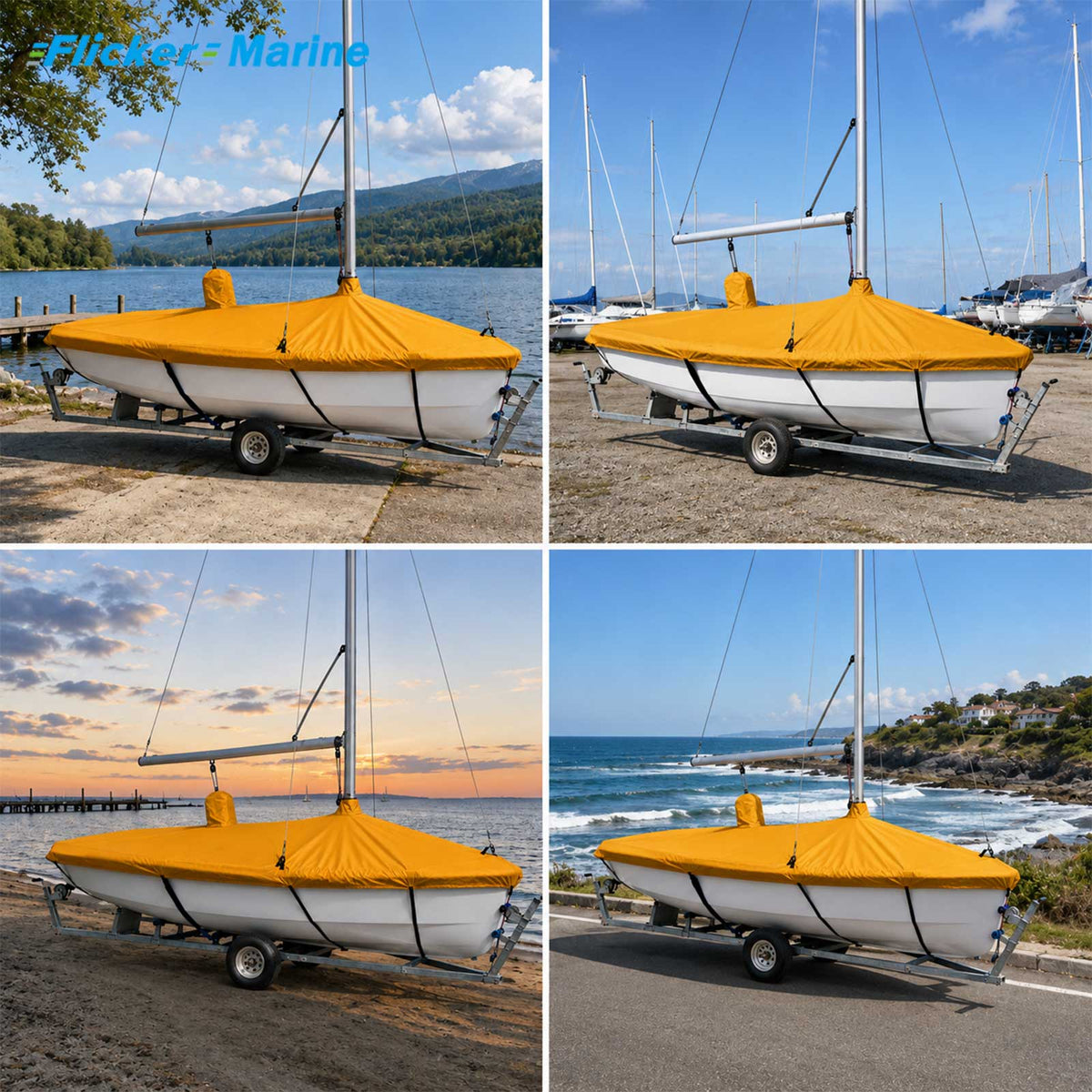 Laser Bahia Dinghy Boat Cover