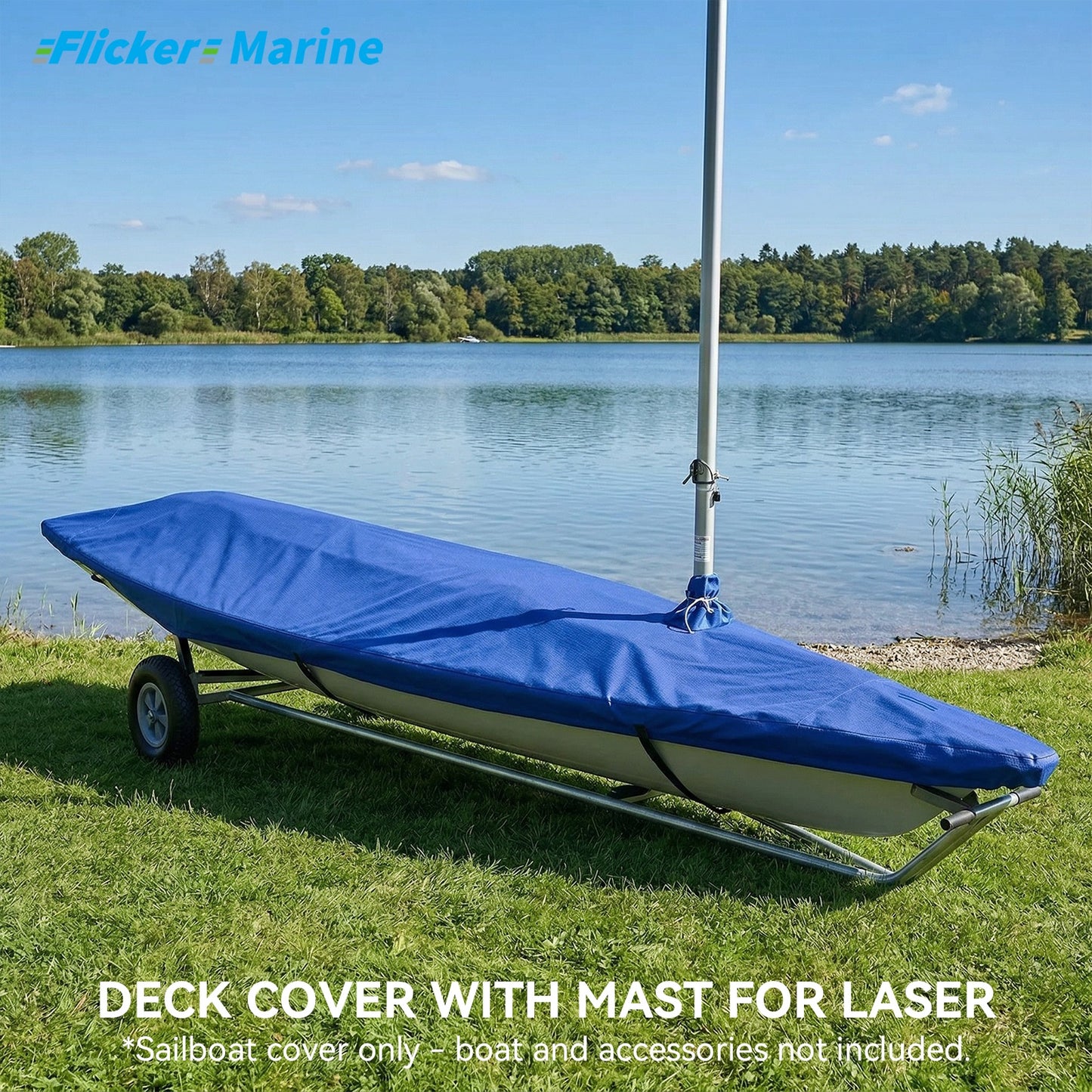 Colorful Sailboat Cover for Laser