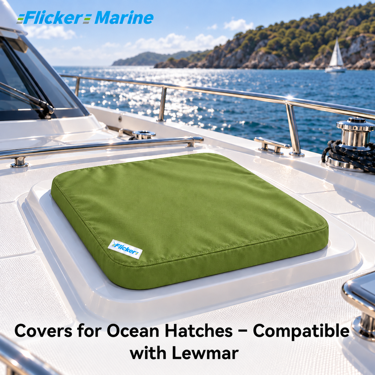 Lewmar Ocean Hatch Covers – Vibrant Colors & UV-Resistant Marine Protection