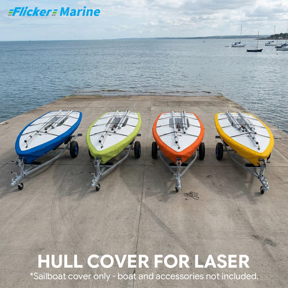 Colorful Sailboat Cover for Laser