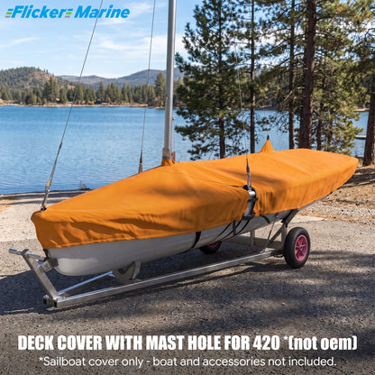 Colorful Sailboat Cover for 420