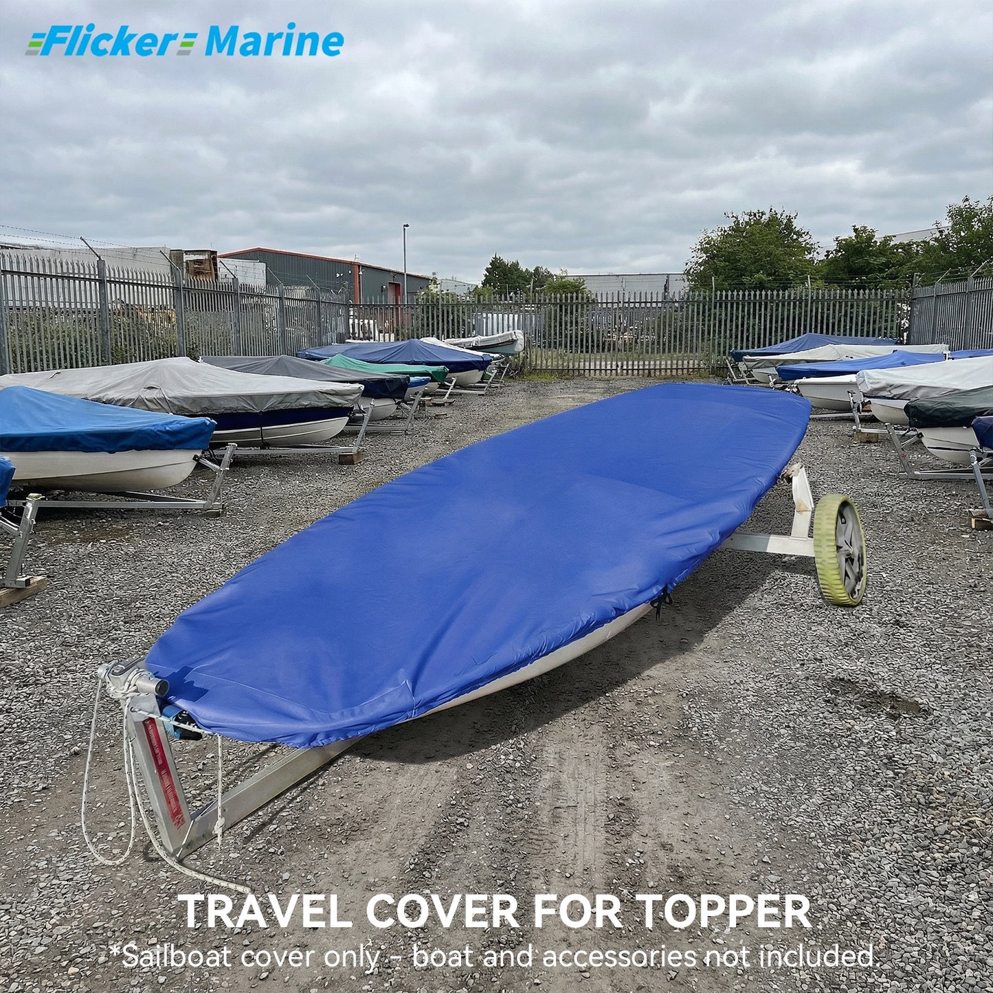 Colorful Sailboat Cover for Topper