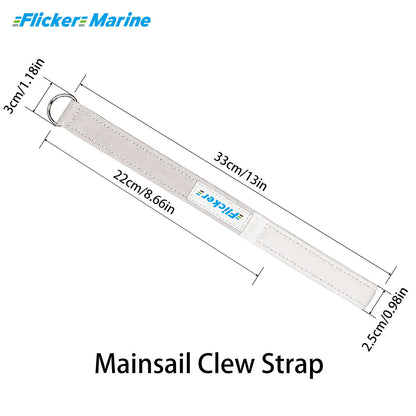 Sailboat Mainsail Tie-Down Strap