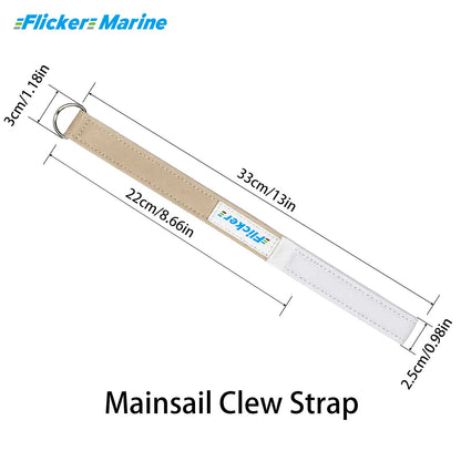 Sailboat Mainsail Tie-Down Strap
