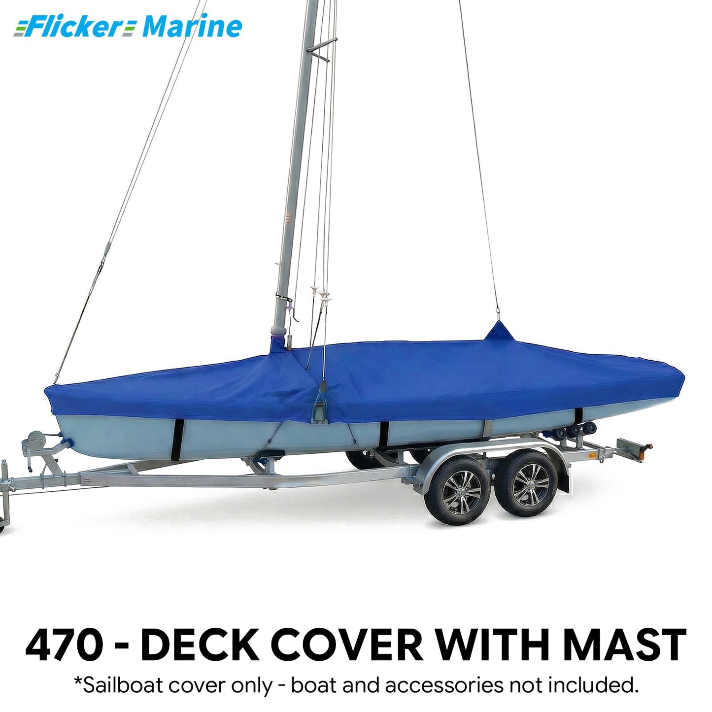 Colorful Sailboat Cover for 470