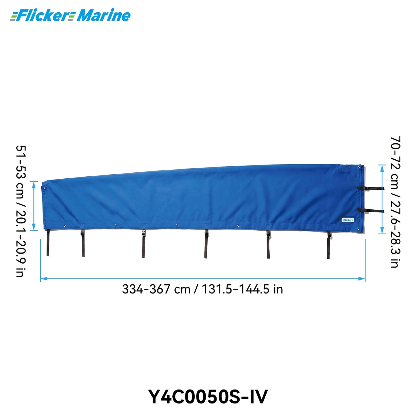 Colorful Mainsail Boom Cover