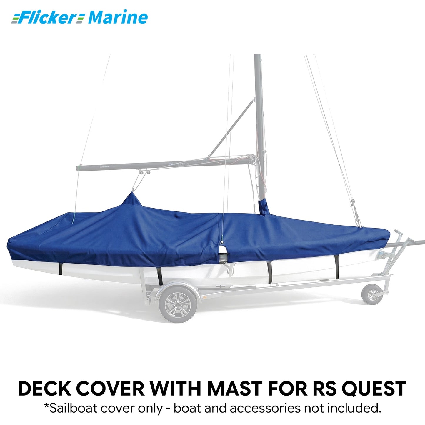 Colorful Sailboat Cover for RS Quest