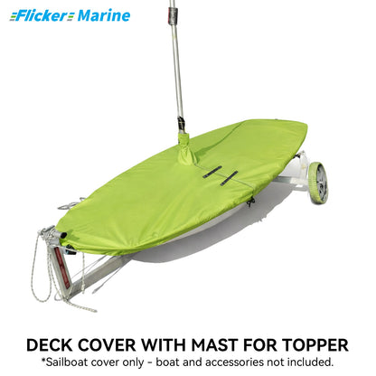 Colorful Sailboat Cover for Topper