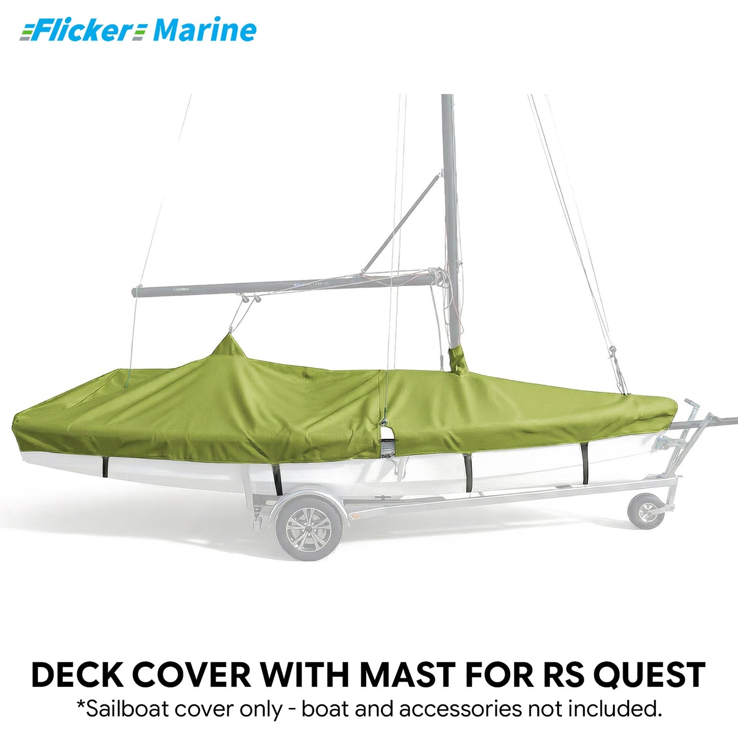 Colorful Sailboat Cover for RS Quest