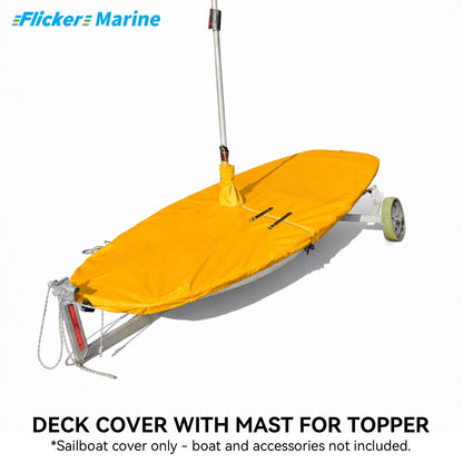 Colorful Sailboat Cover for Topper