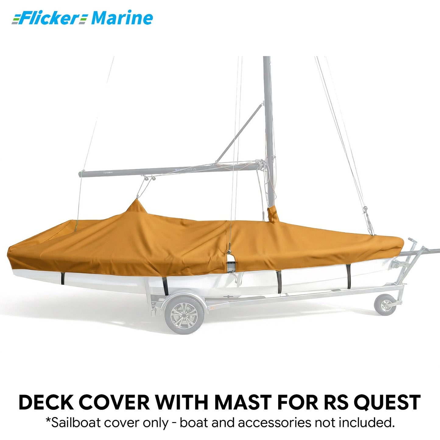 Colorful Sailboat Cover for RS Quest