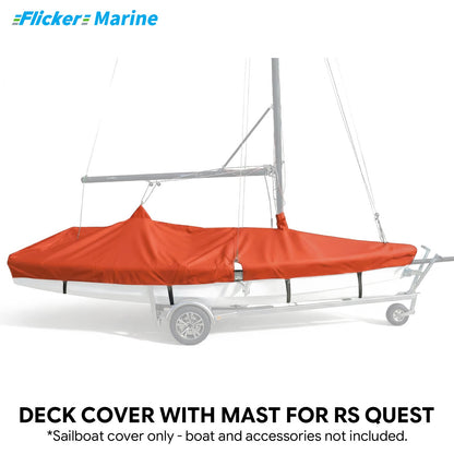 Colorful Sailboat Cover for RS Quest