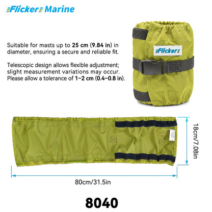 Colorful Mast Boot Cover