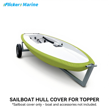 Colorful Sailboat Cover for Topper