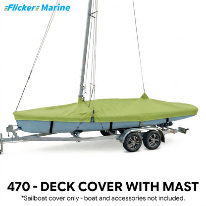 Colorful Sailboat Cover for 470