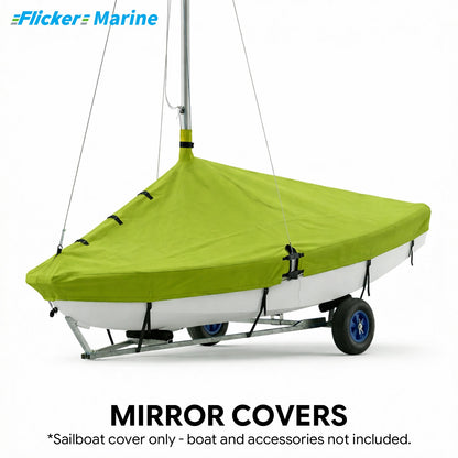 Colorful Sailboat Cover for Mirror