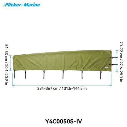 Colorful Mainsail Boom Cover