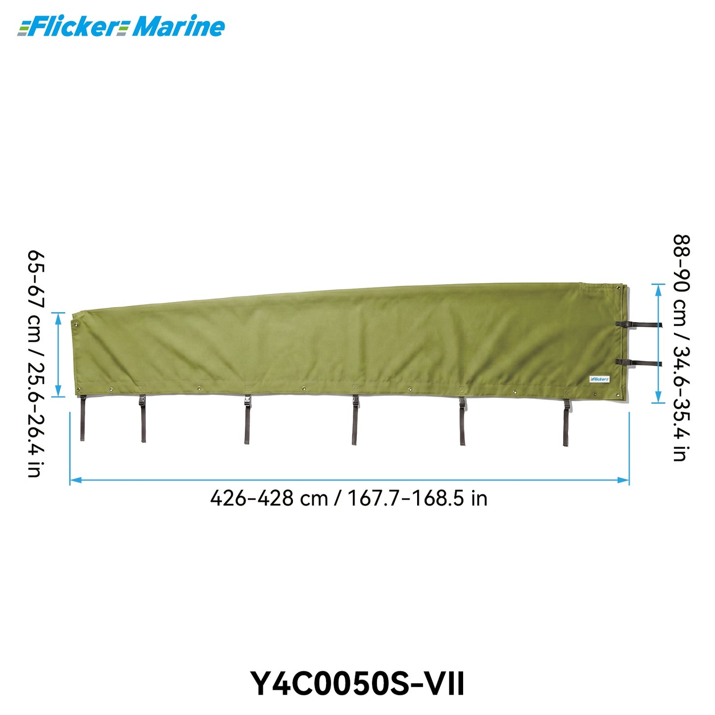 Colorful Mainsail Boom Cover