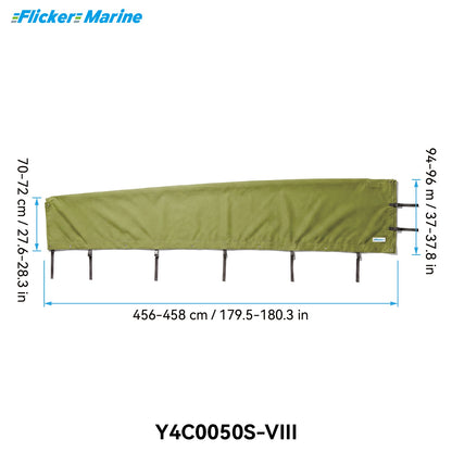 Colorful Mainsail Boom Cover