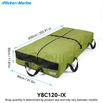 Colorful Long Mainsail Sail Bag