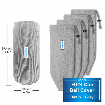 HTM Boat Fender Cover, Acrylic Marine Fender Sleeve, 3 Sizes, 1/2/4 Pack