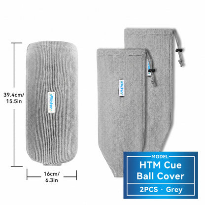 HTM Boat Fender Cover, Acrylic Marine Fender Sleeve, 3 Sizes, 1/2/4 Pack