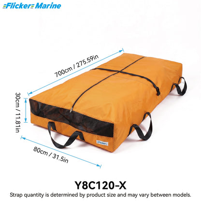 Colorful Long Mainsail Sail Bag
