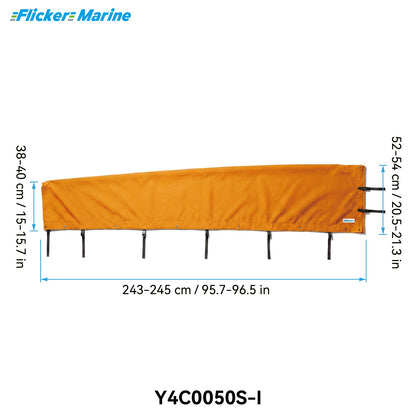 Colorful Mainsail Boom Cover