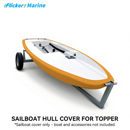Colorful Sailboat Cover for Topper