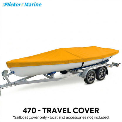 Colorful Sailboat Cover for 470