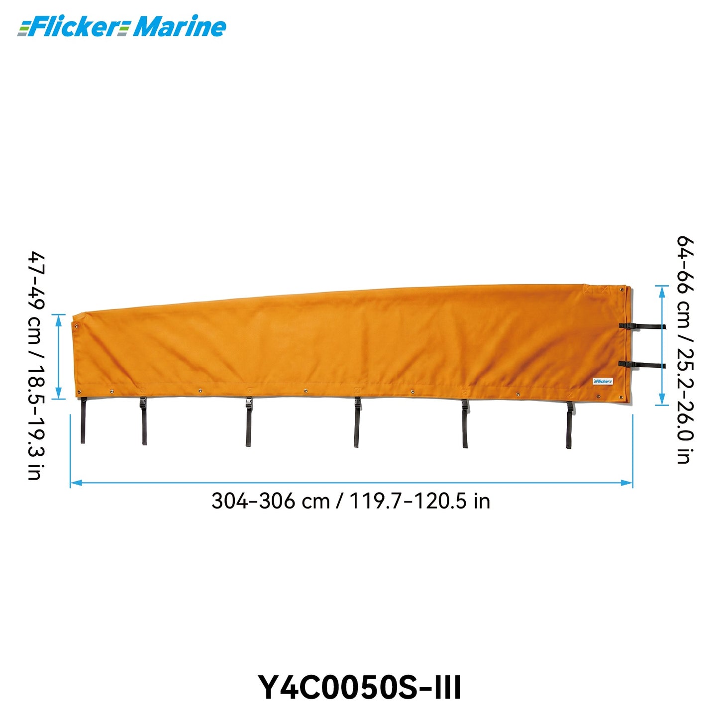 Colorful Mainsail Boom Cover