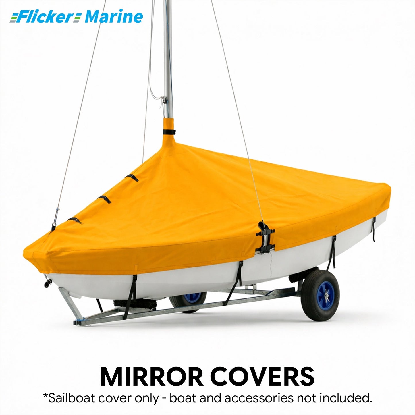 Colorful Sailboat Cover for Mirror