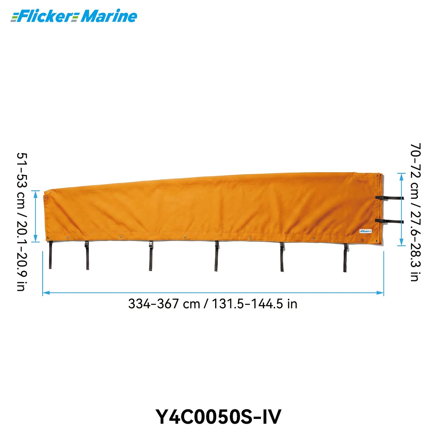 Colorful Mainsail Boom Cover