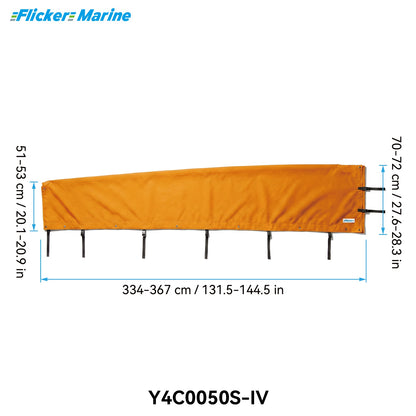 Colorful Mainsail Boom Cover