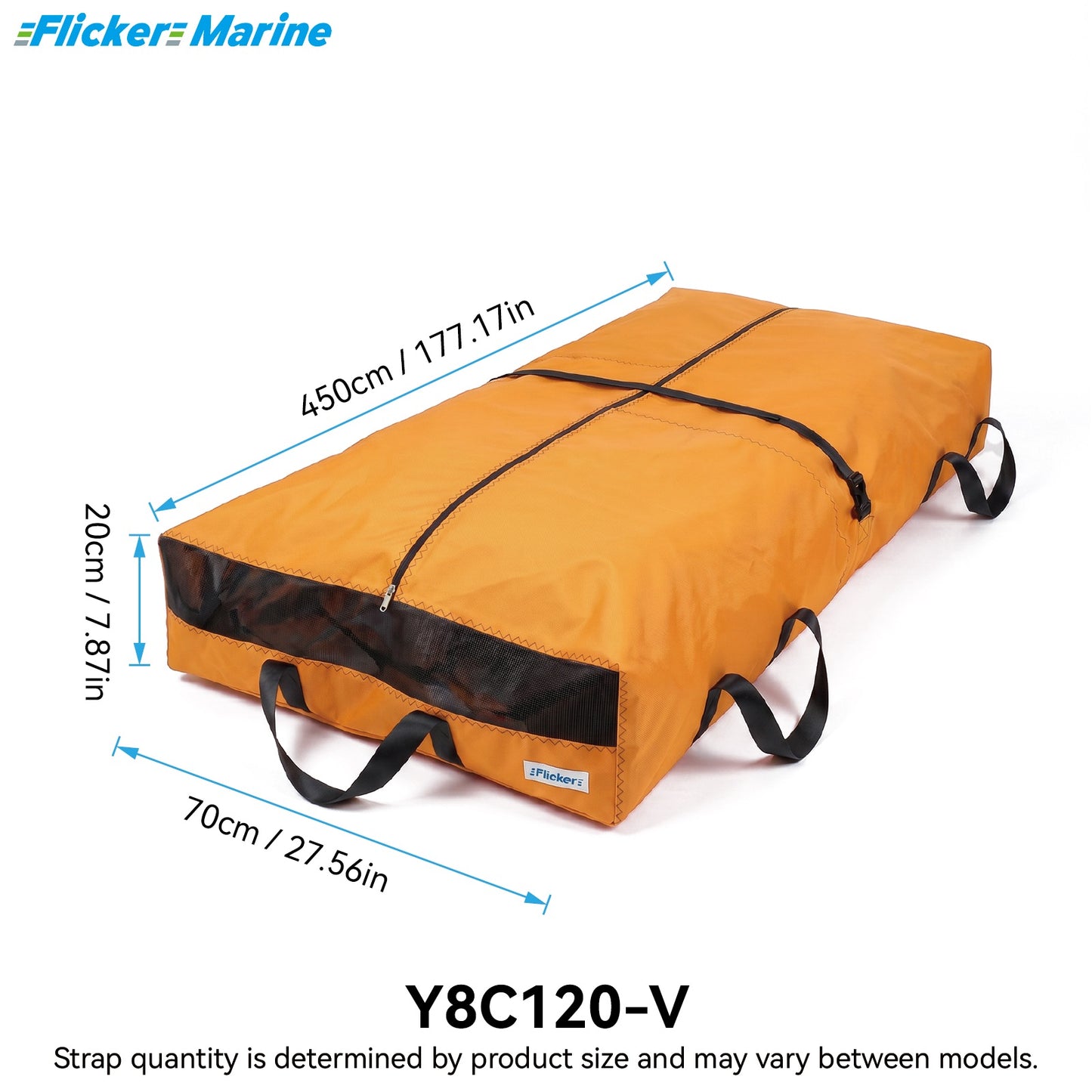 Colorful Long Mainsail Sail Bag