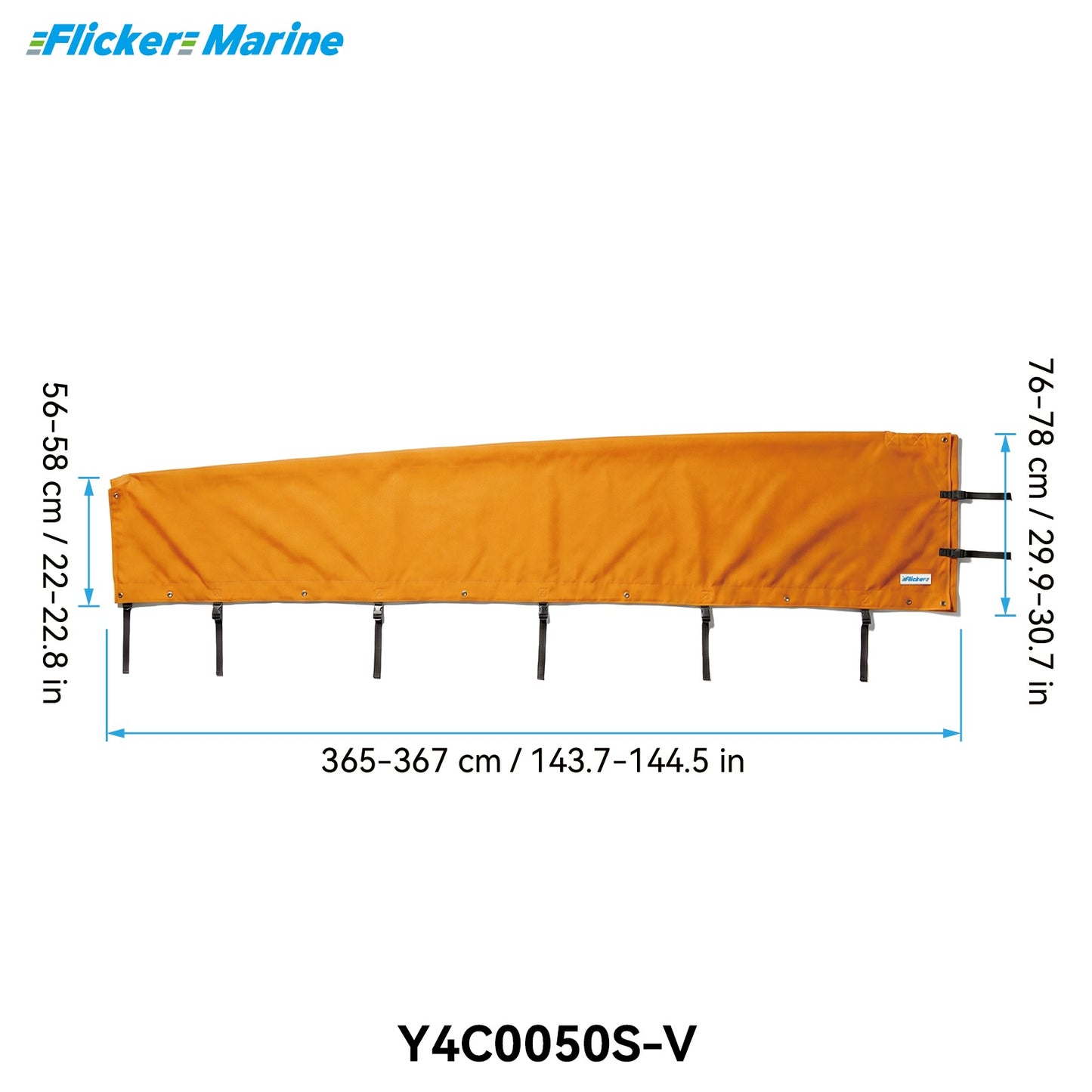 Colorful Mainsail Boom Cover