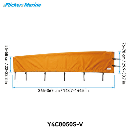 Colorful Mainsail Boom Cover