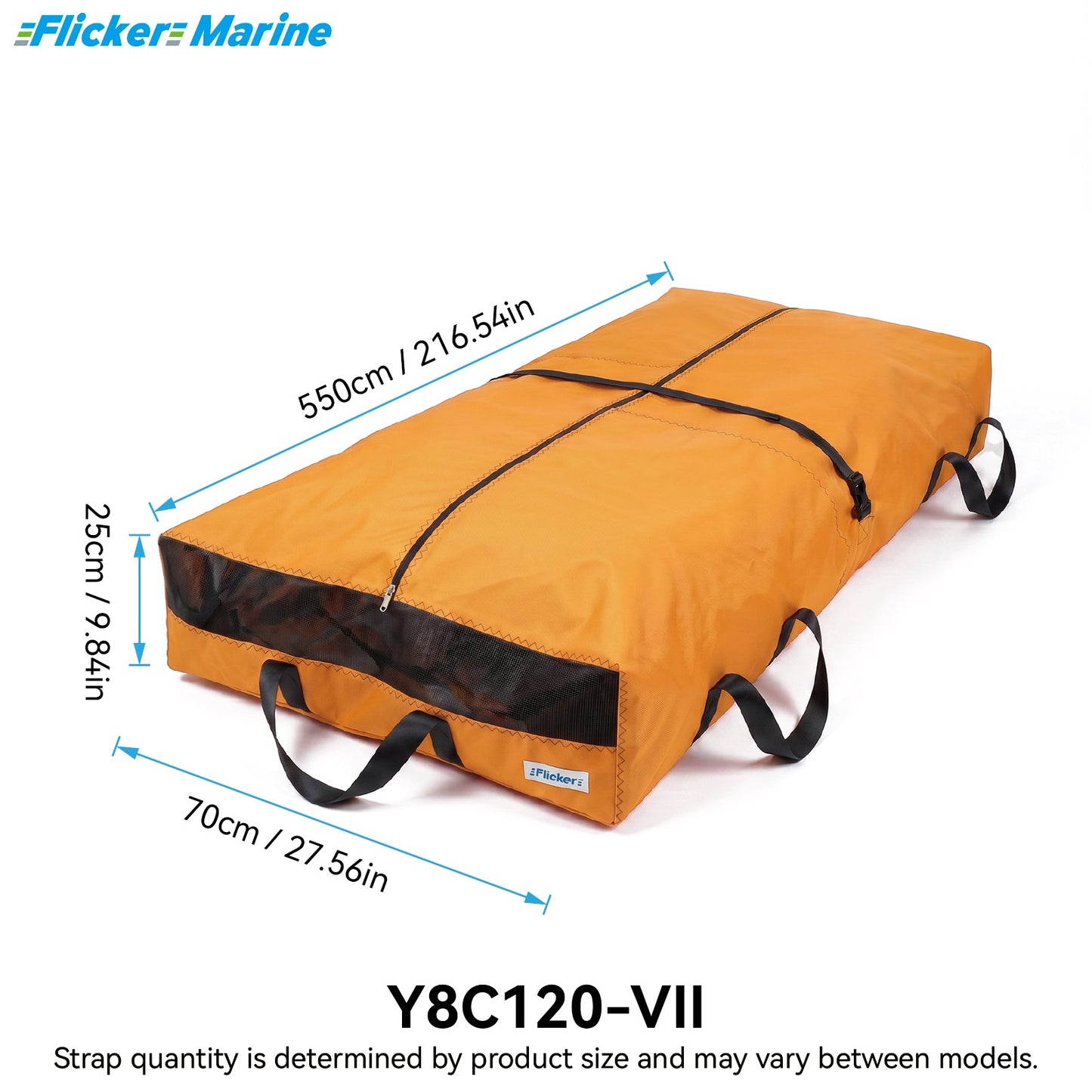 Colorful Long Mainsail Sail Bag