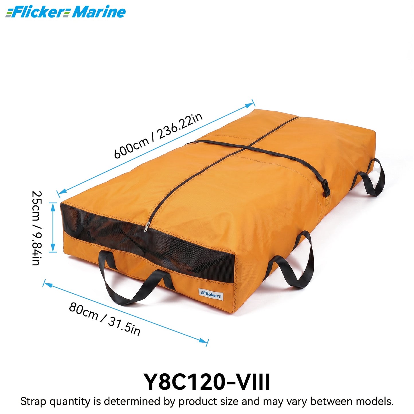 Colorful Long Mainsail Sail Bag