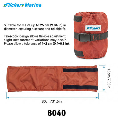 Colorful Mast Boot Cover
