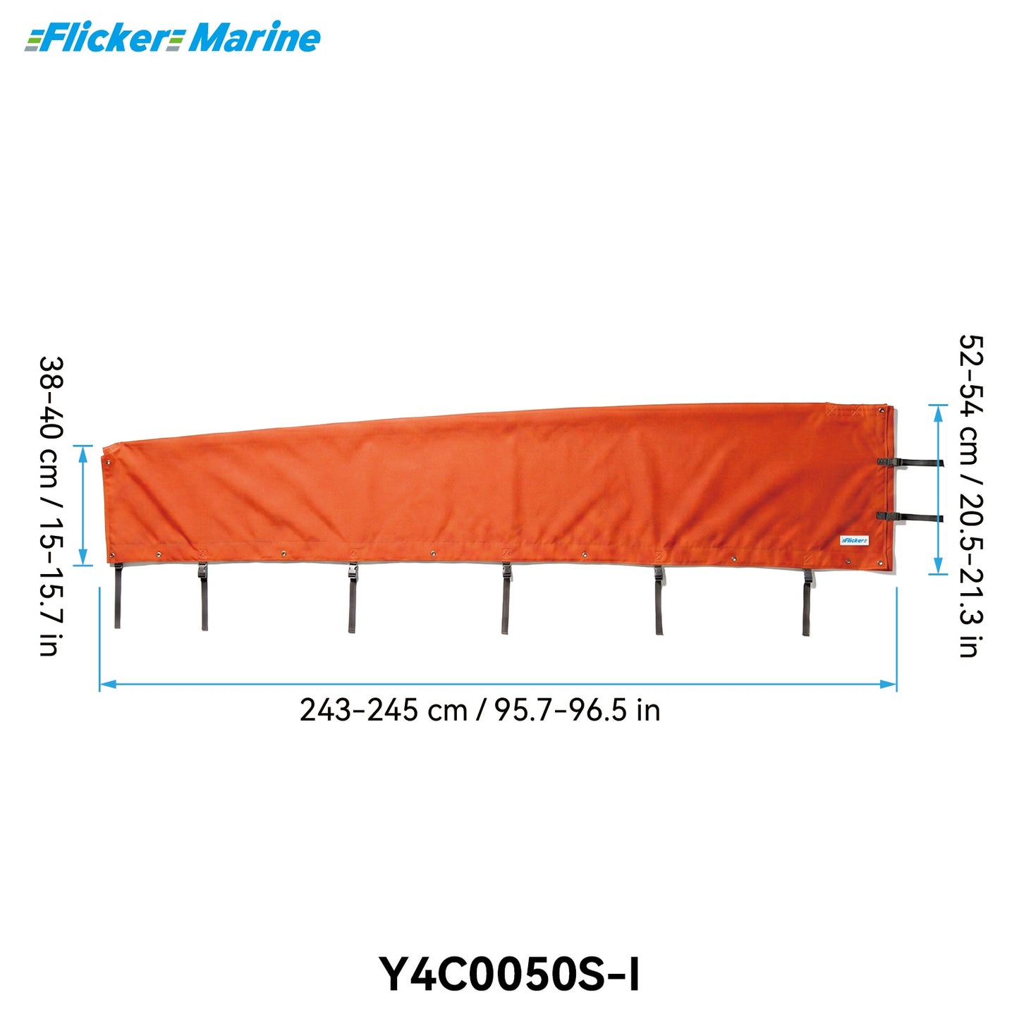 Colorful Mainsail Boom Cover
