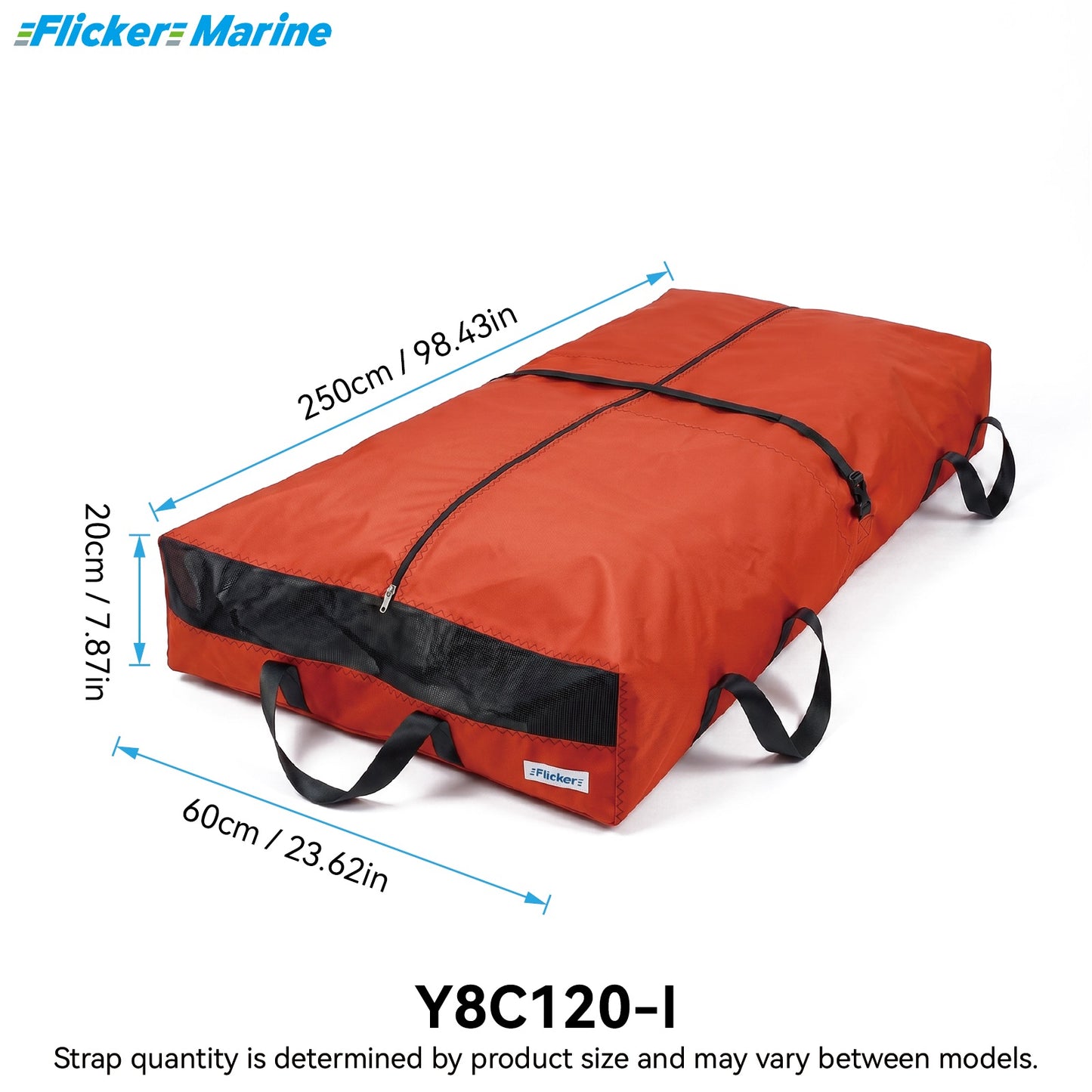 Colorful Long Mainsail Sail Bag
