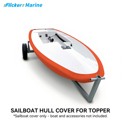 Colorful Sailboat Cover for Topper
