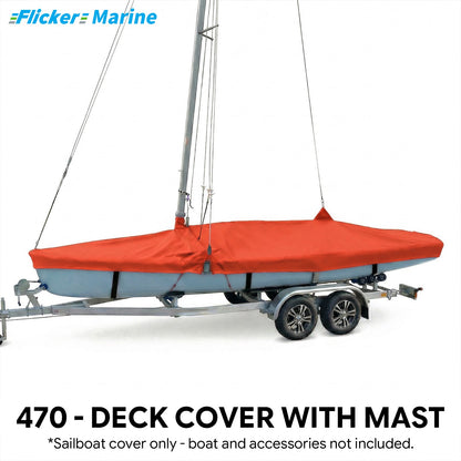 Colorful Sailboat Cover for 470