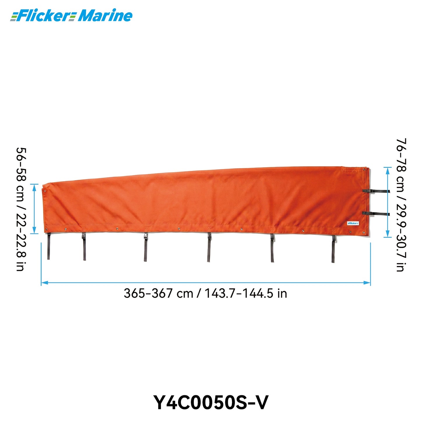 Colorful Mainsail Boom Cover