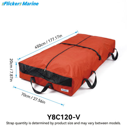 Colorful Long Mainsail Sail Bag