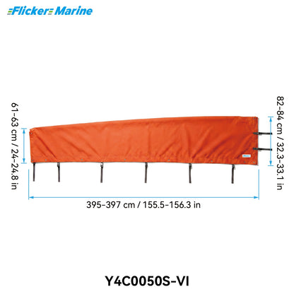 Colorful Mainsail Boom Cover