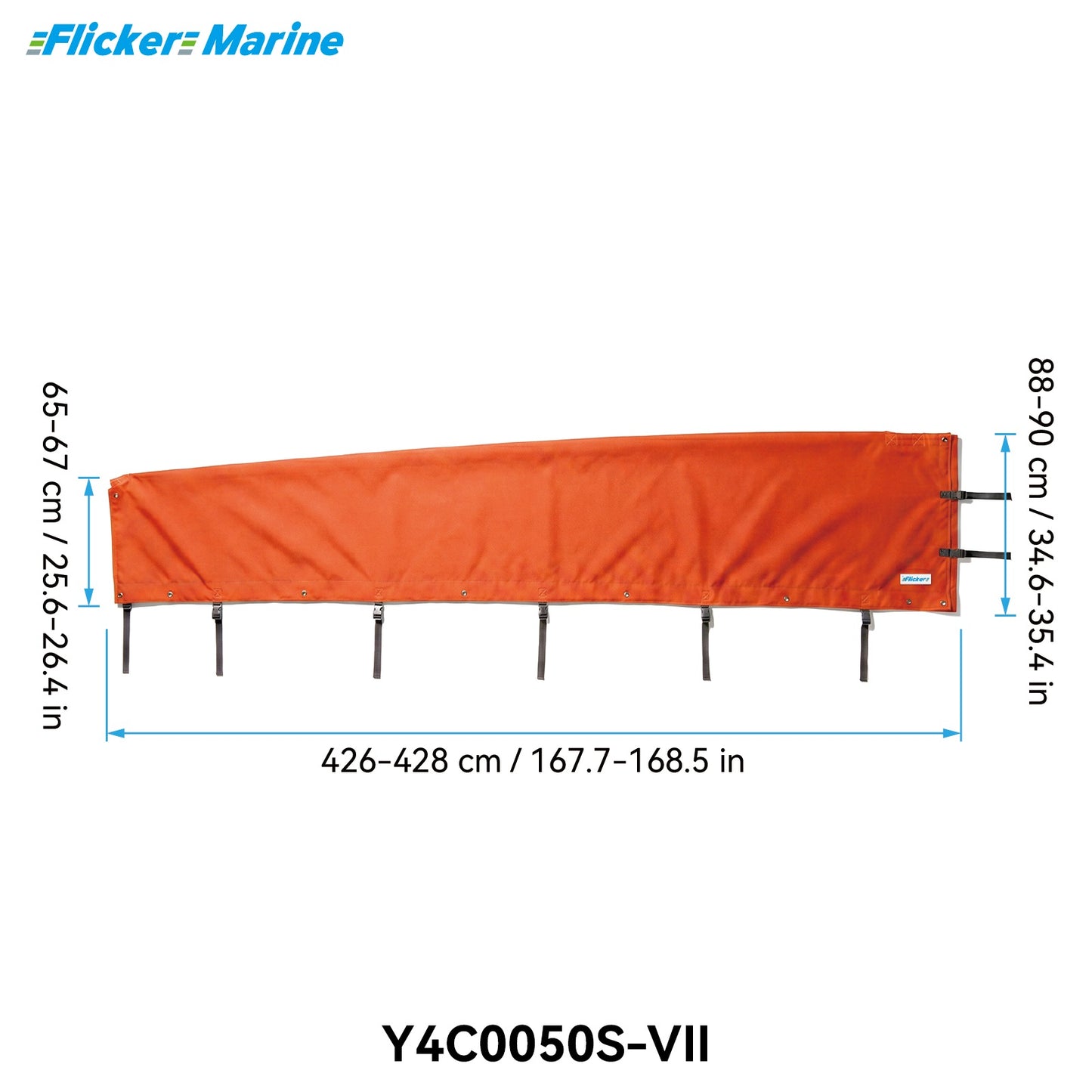 Colorful Mainsail Boom Cover